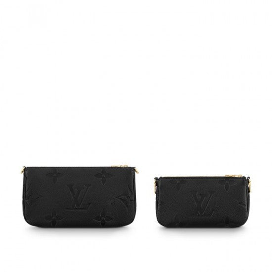 Louis Vuitton Multi Pochette Accessoires Cream M46568 Black M80399