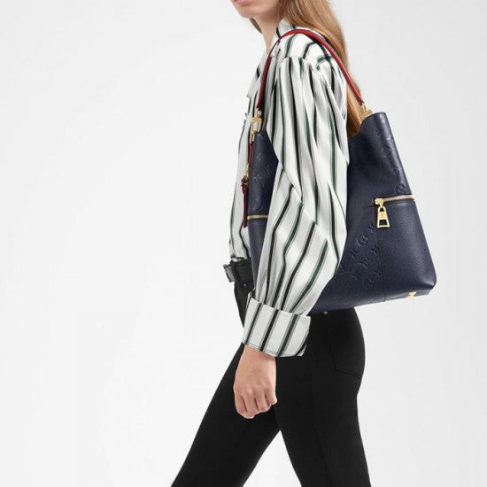 Louis Vuitton Melie Navy M44012 Black M44014