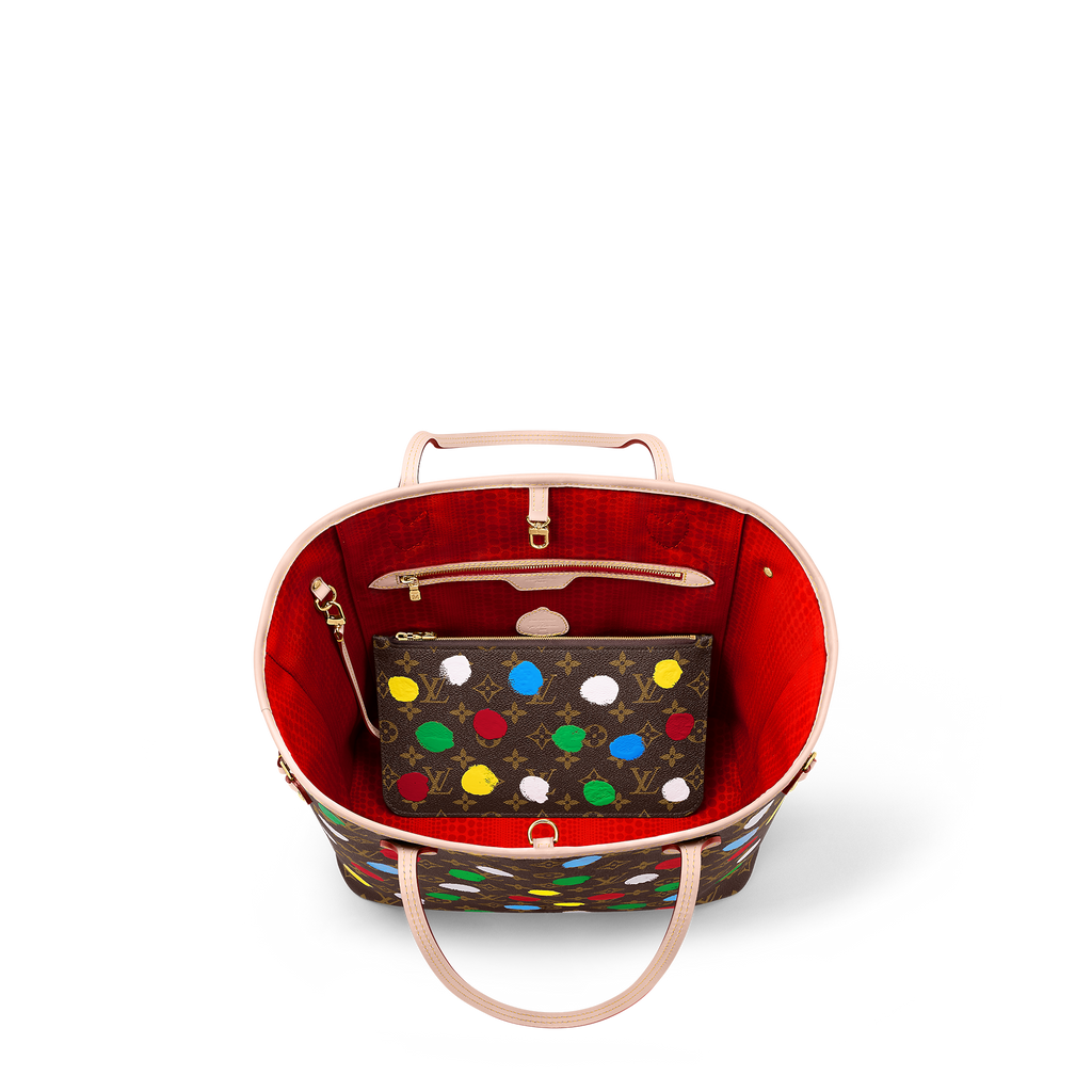 Louis Vuitton M46381 LV x YK Neverfull MM