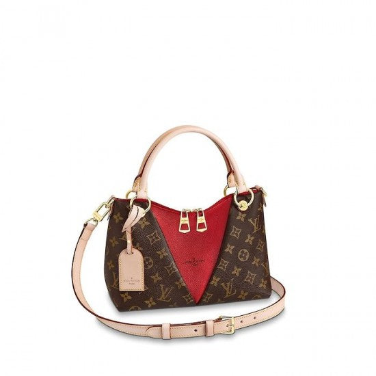 Louis Vuitton V Tote BB Black M43976 Red M43966 Pink M43967