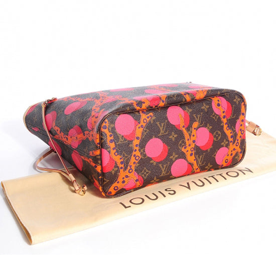 Louis Vuitton M41603 Neverfull MM Ramages Shoulder Bag Monogram Canvas
