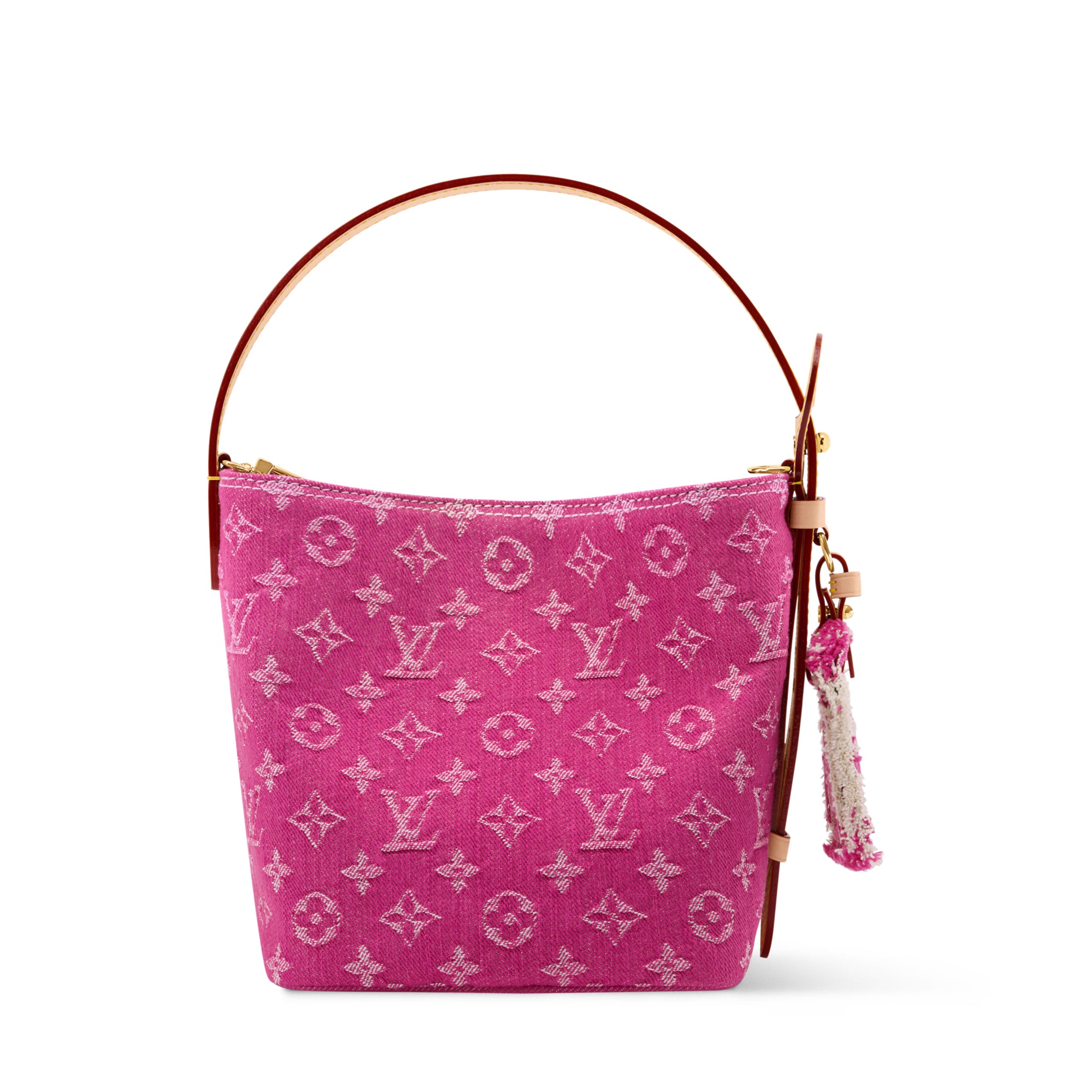 Louis Vuitton M27626 All In BB Fuchsia Denim