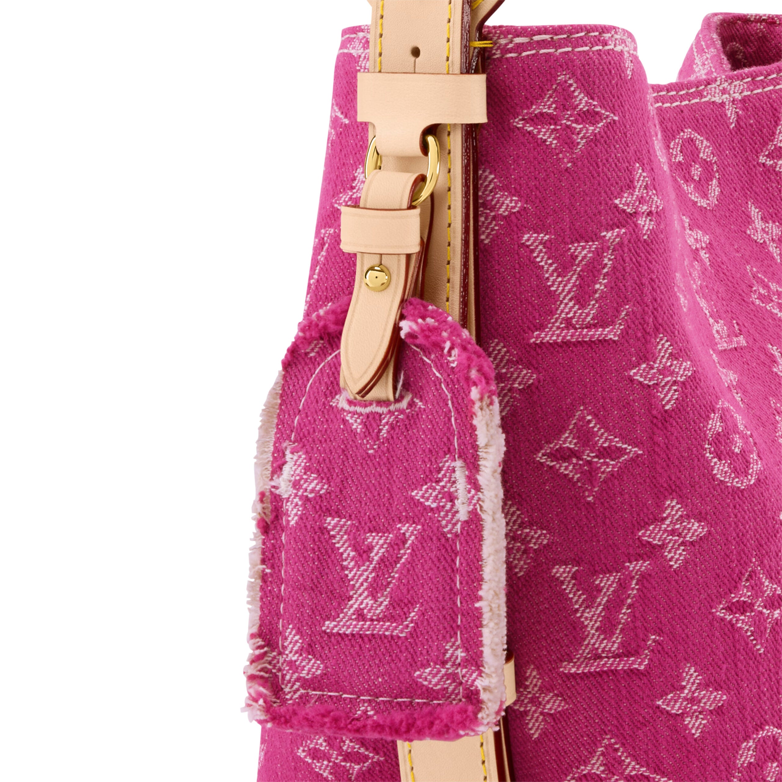 Louis Vuitton M27626 All In BB Fuchsia Denim
