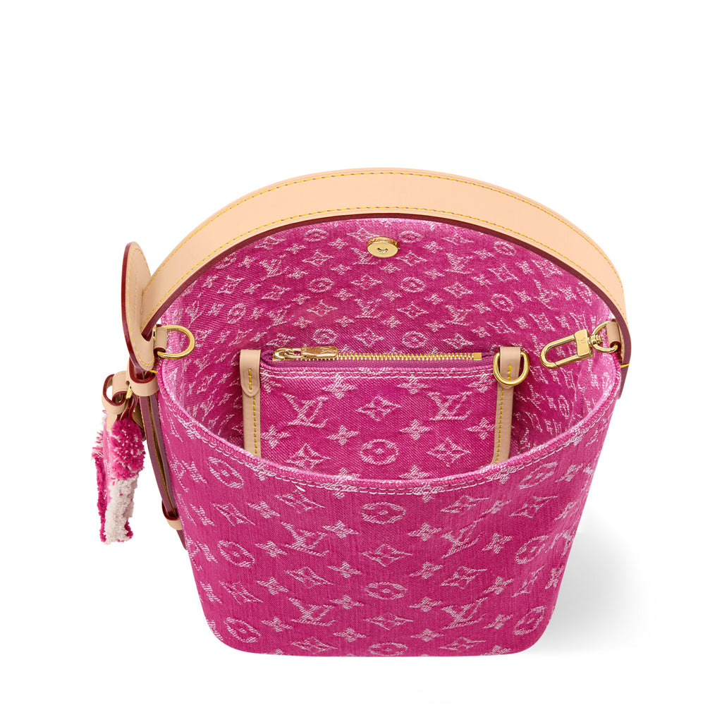 Louis Vuitton M27626 All In BB Fuchsia Denim