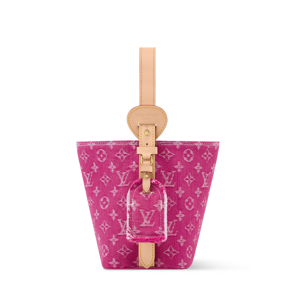 Louis Vuitton M27626 All In BB Fuchsia Denim
