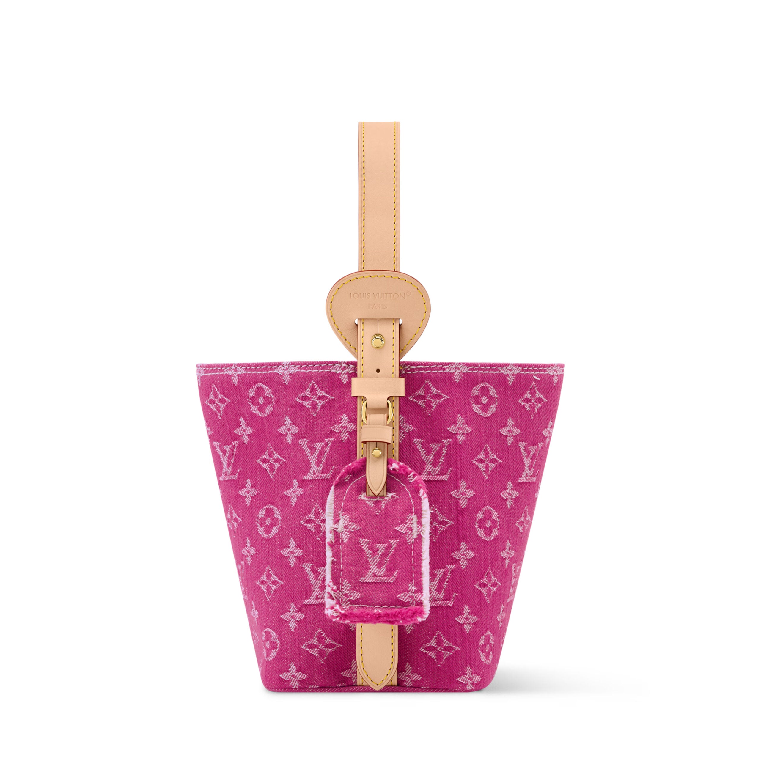 Louis Vuitton M27626 All In BB Fuchsia Denim