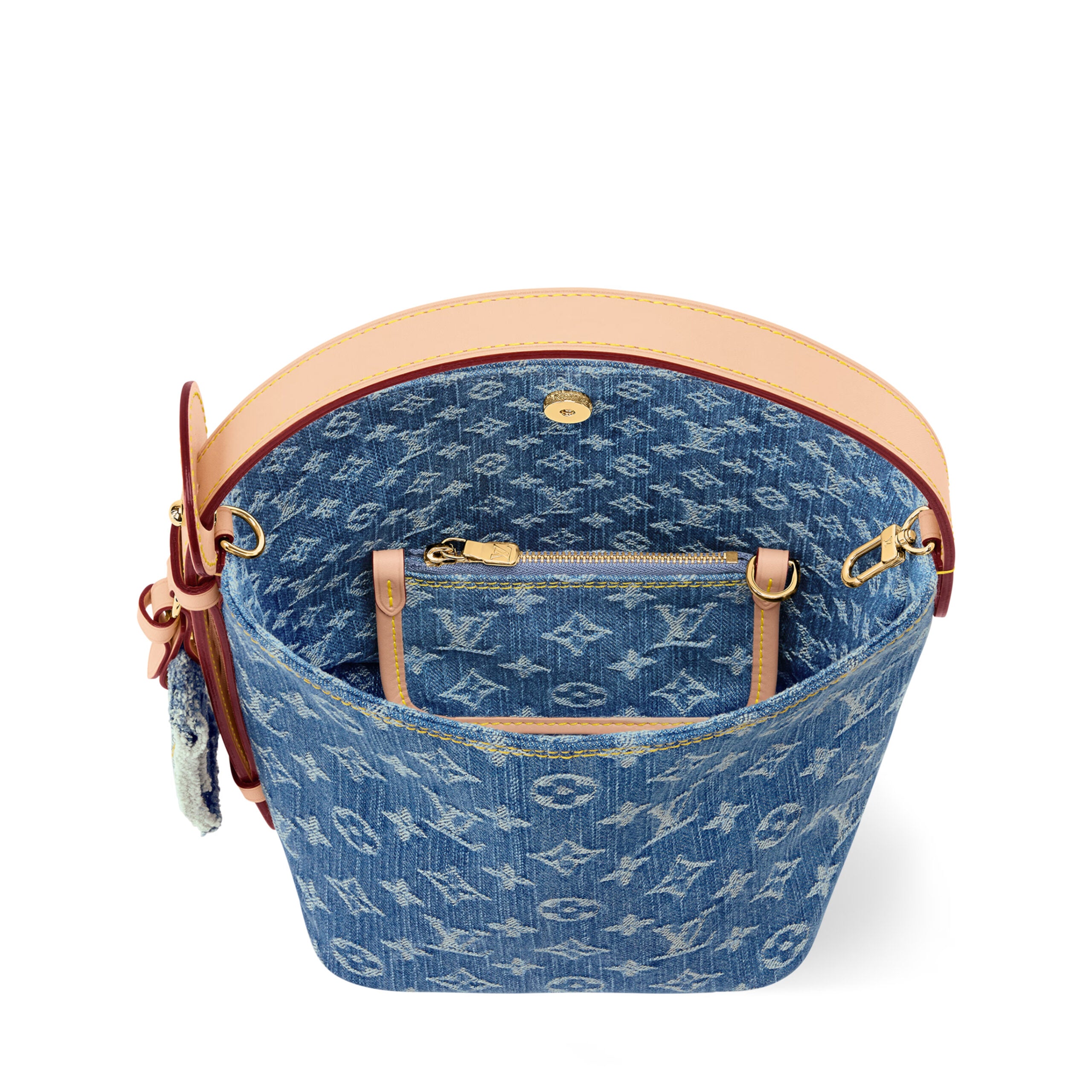 Louis Vuitton M28107 All In BB Blue Denim