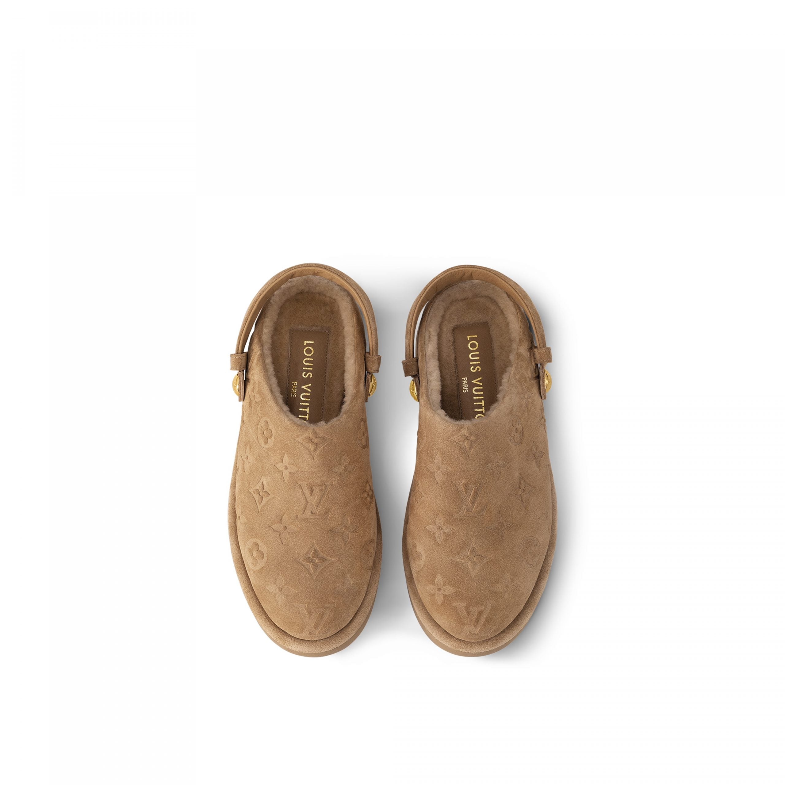 Louis Vuitton Aspen Platform Clog Beige 1ACHWZ