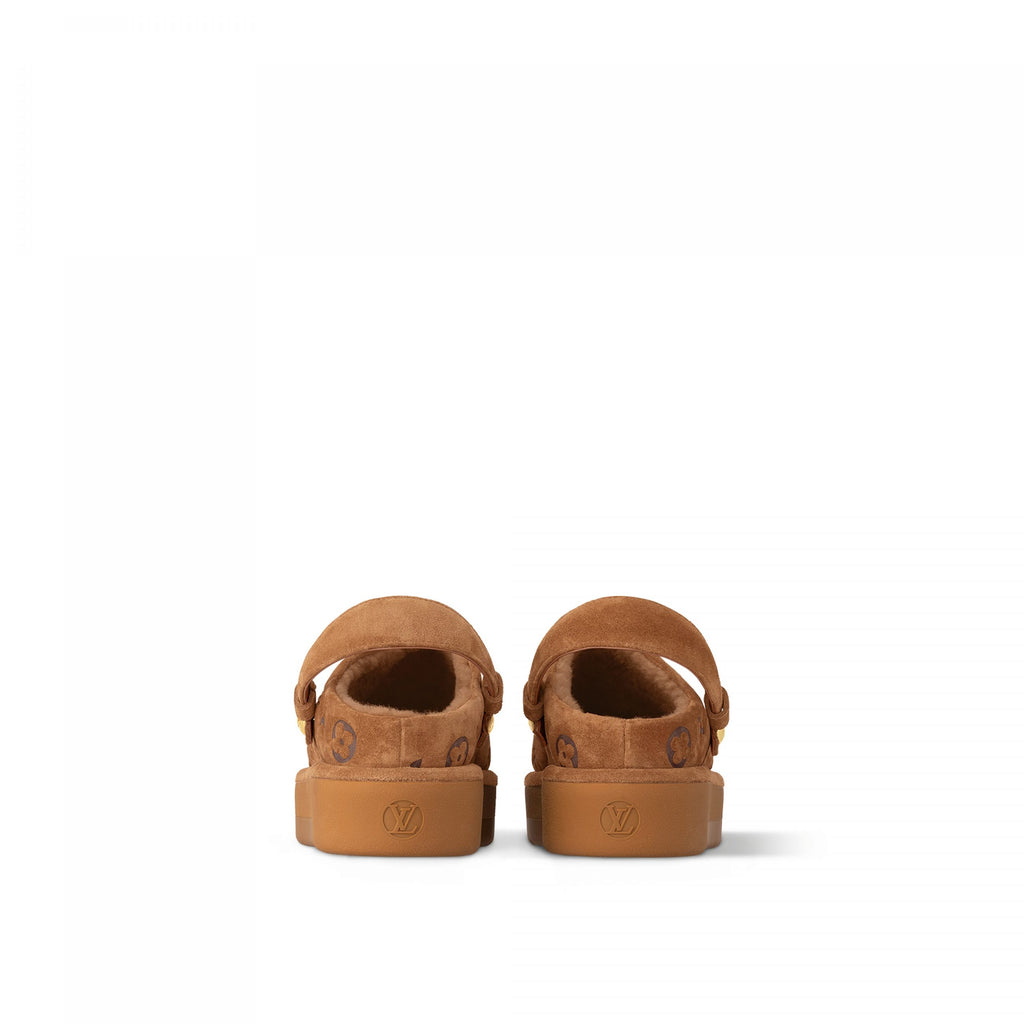 Louis Vuitton Aspen Platform Clog Brown 1ACHWJ
