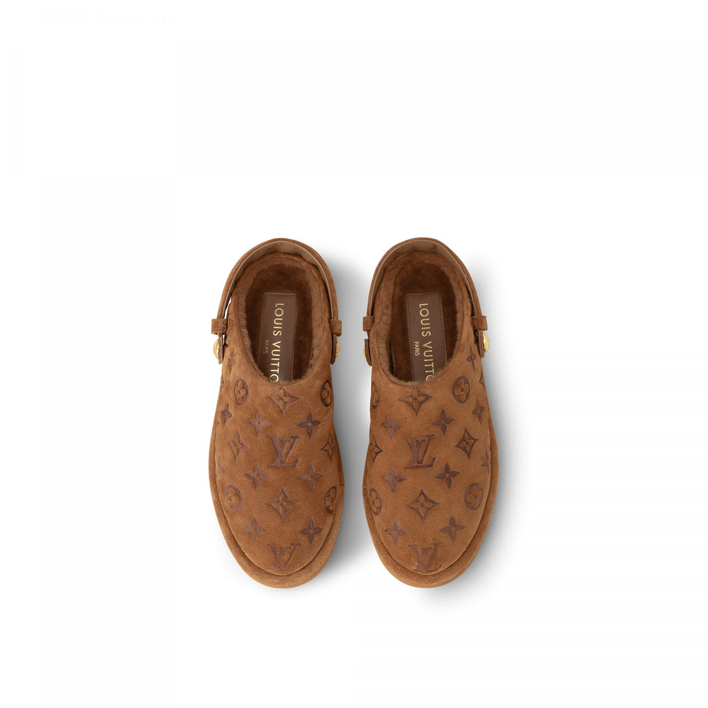 Louis Vuitton Aspen Platform Clog Brown 1ACHWJ