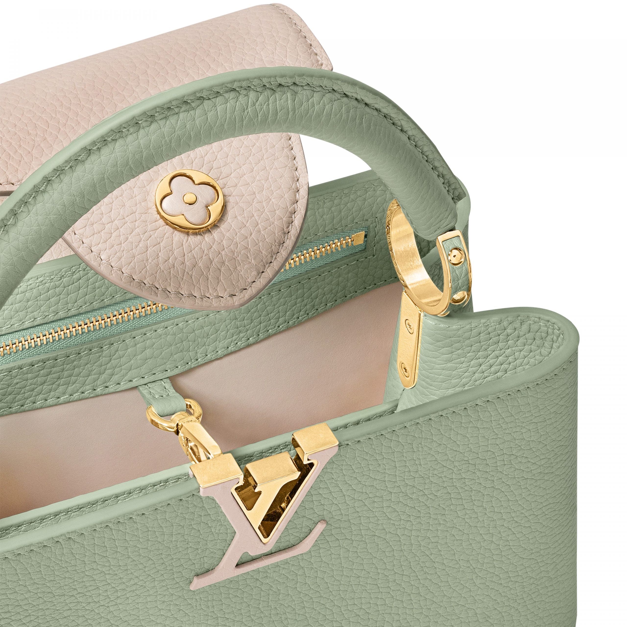 Louis Vuitton M24471 Capucines BB Jade Green