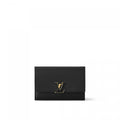 Louis Vuitton M62157 Capucines Compact Wallet Black Pink