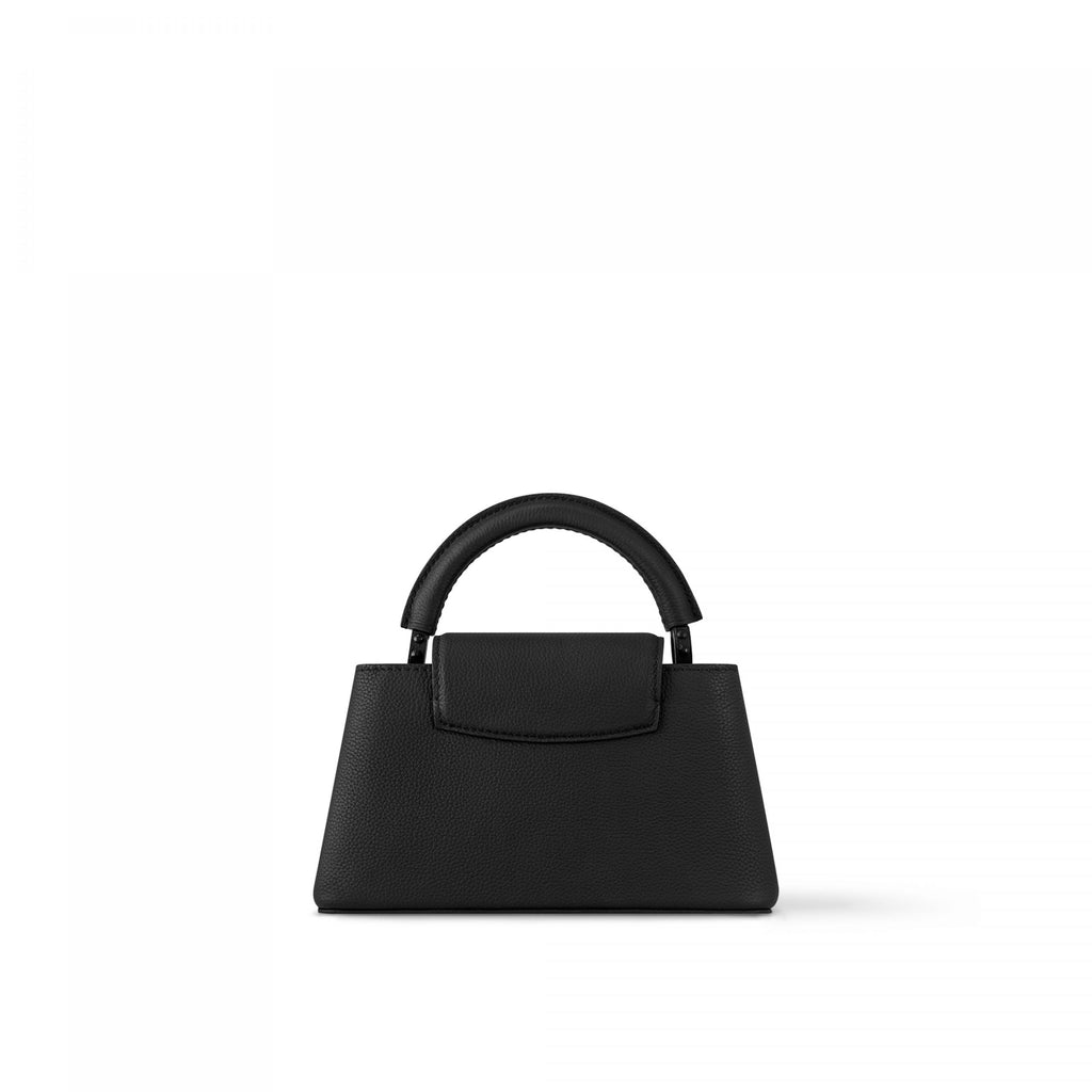Louis Vuitton M23955 Capucines East-West Mini All Black
