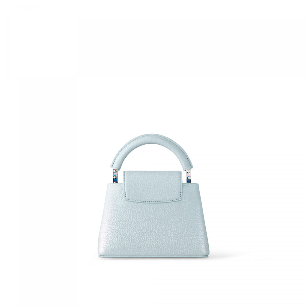 Louis Vuitton M23289 LV SKI Capucines Mini Blue Glacier