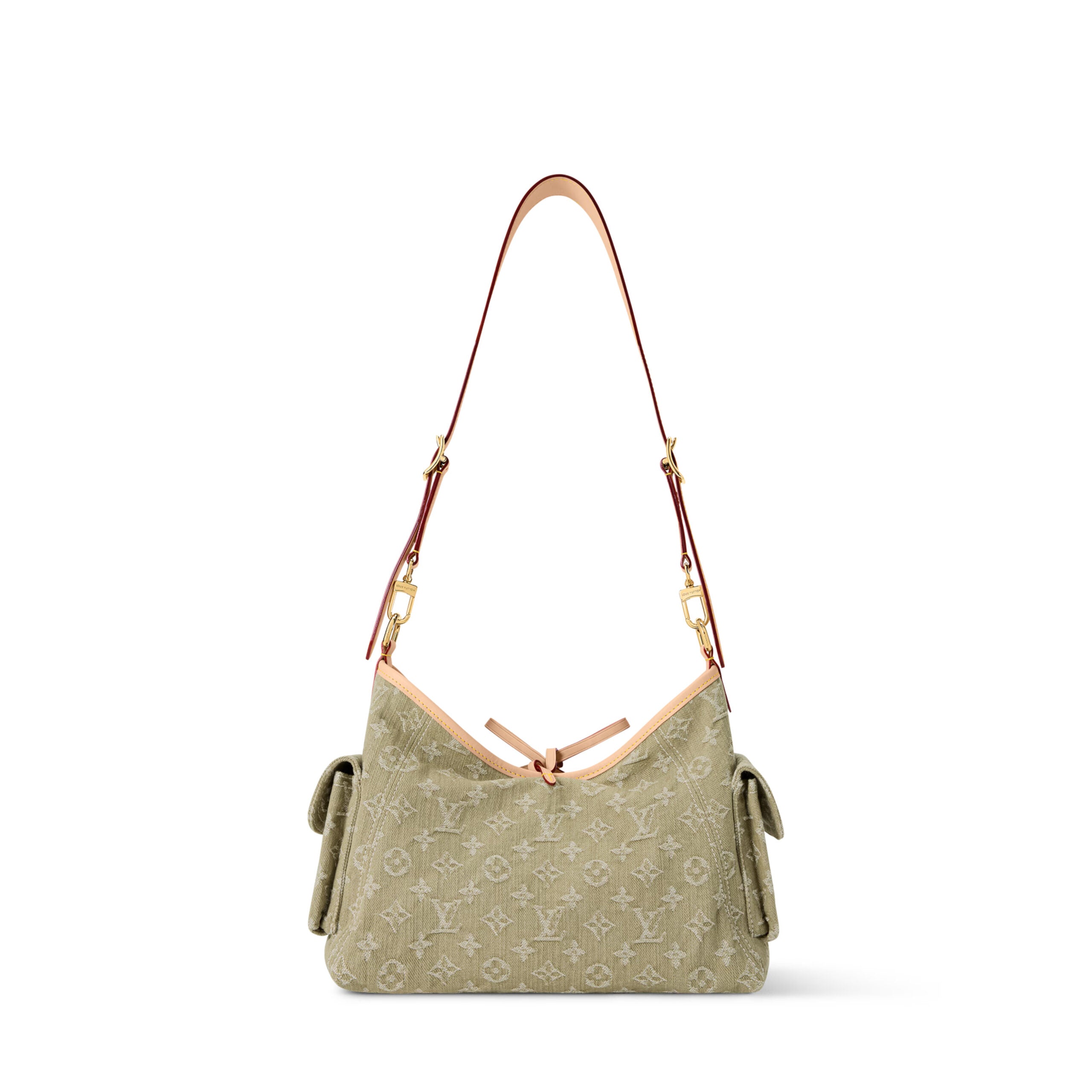 Louis Vuitton M27623 Carryall Cargo PM Khaki Denim