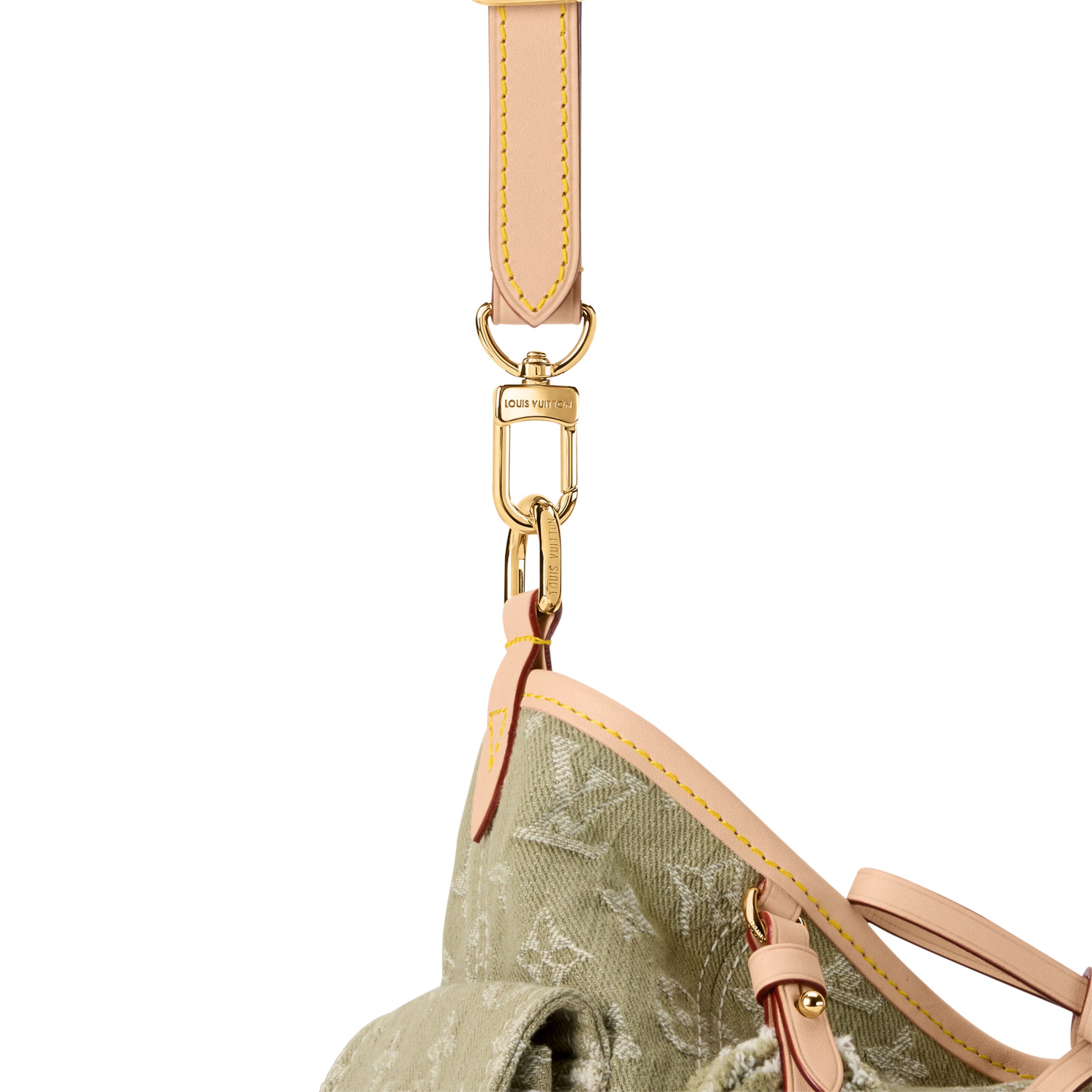 Louis Vuitton M27623 Carryall Cargo PM Khaki Denim