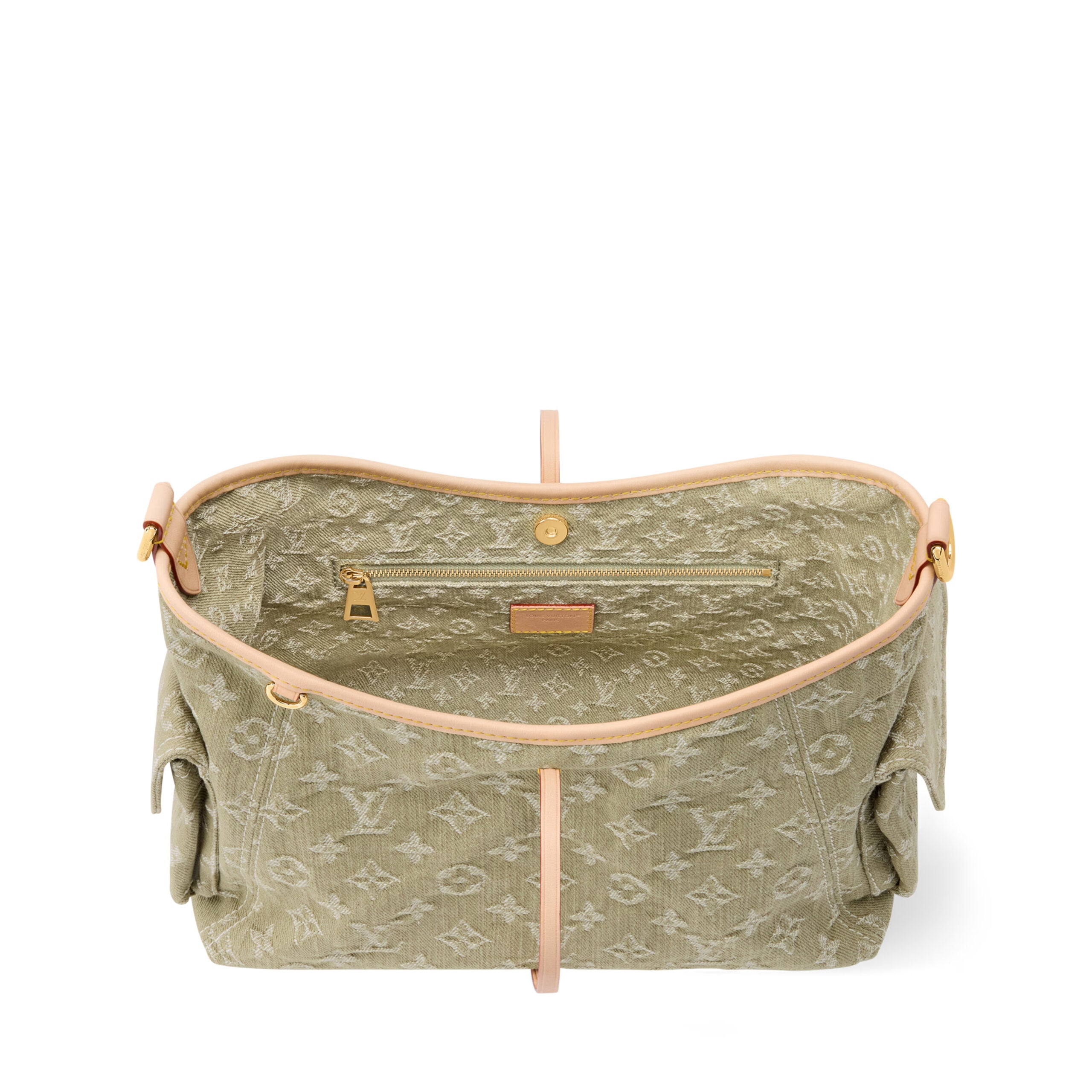 Louis Vuitton M27623 Carryall Cargo PM Khaki Denim