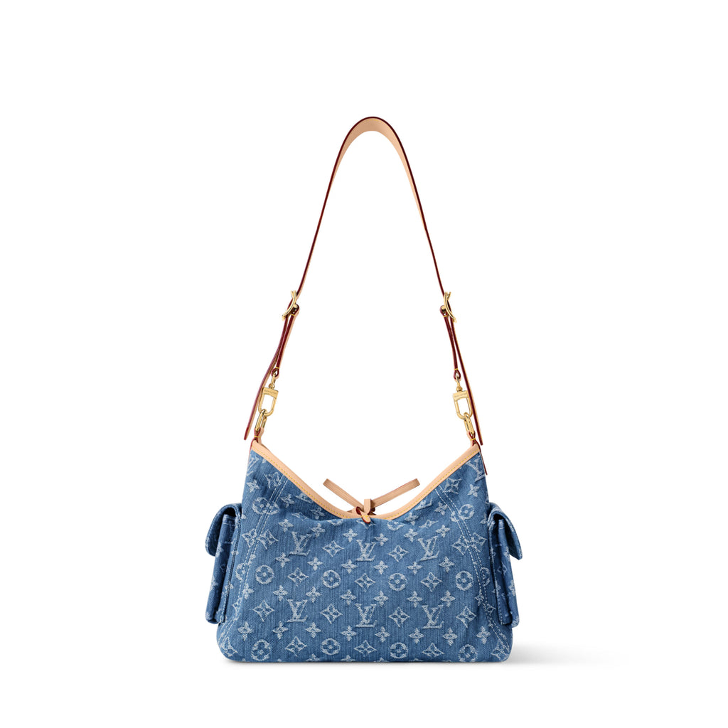 Louis Vuitton M28287 Carryall Cargo PM Blue Denim