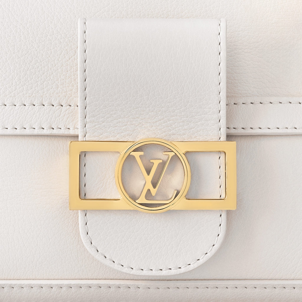 Louis Vuitton M25050 Dauphine Soft MM White