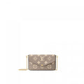 Louis Vuitton M82610 Félicie Pochette Tourterelle Gray
