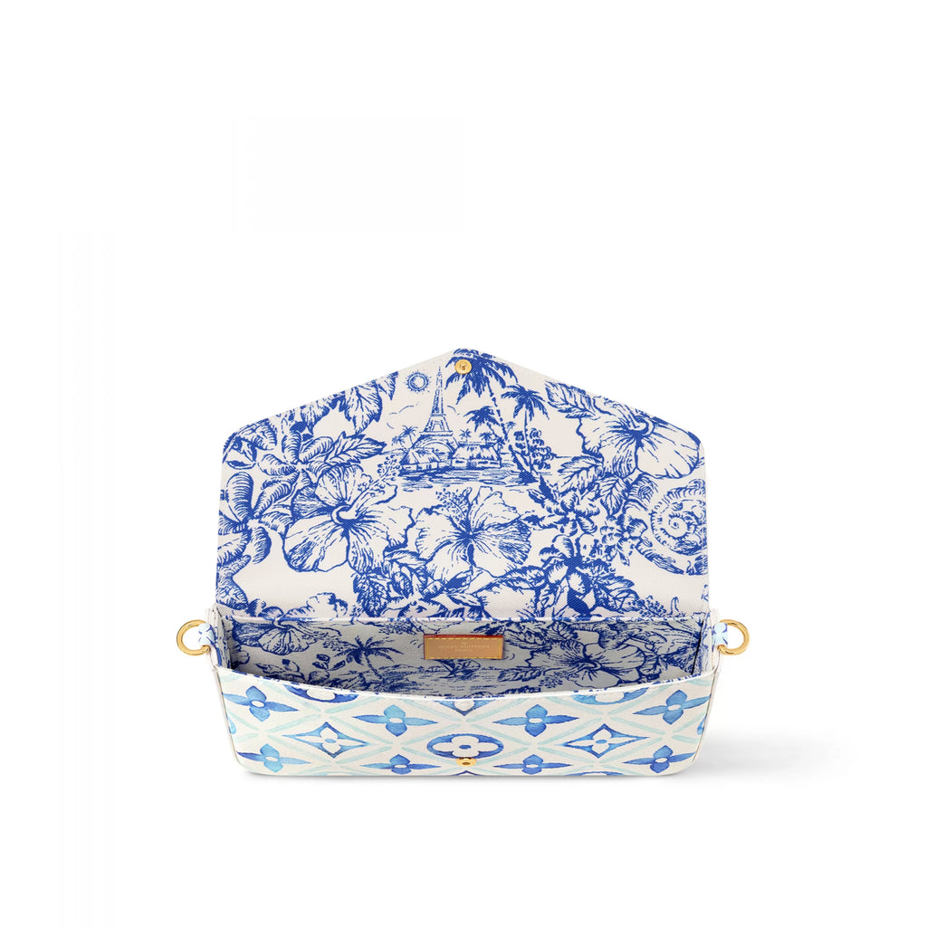 Louis Vuitton M11459 Félicie Pochette Lagoon Blue
