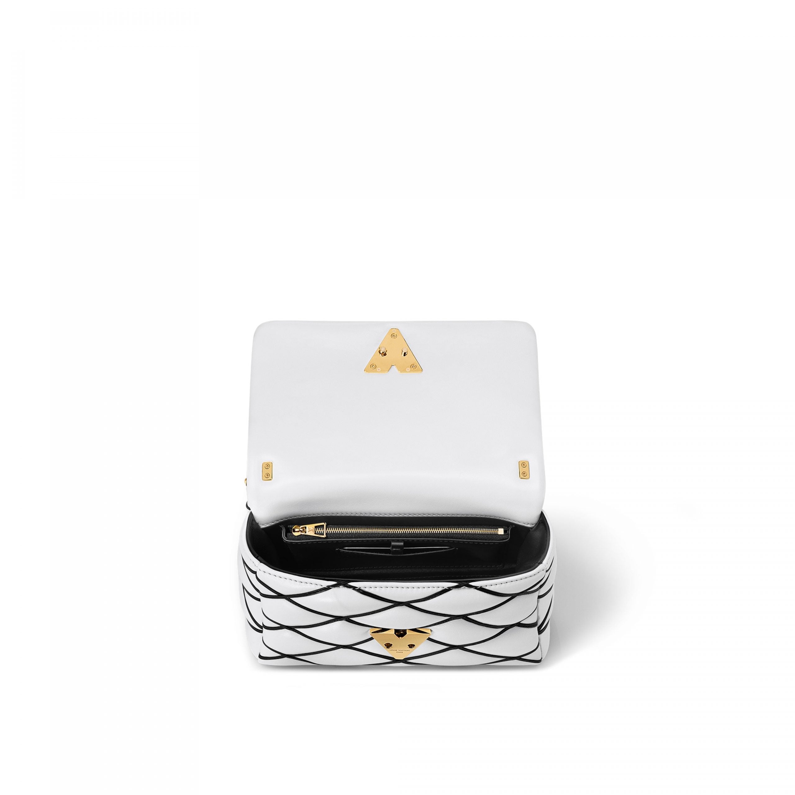Louis Vuitton M22890 GO-14 MM White/Black