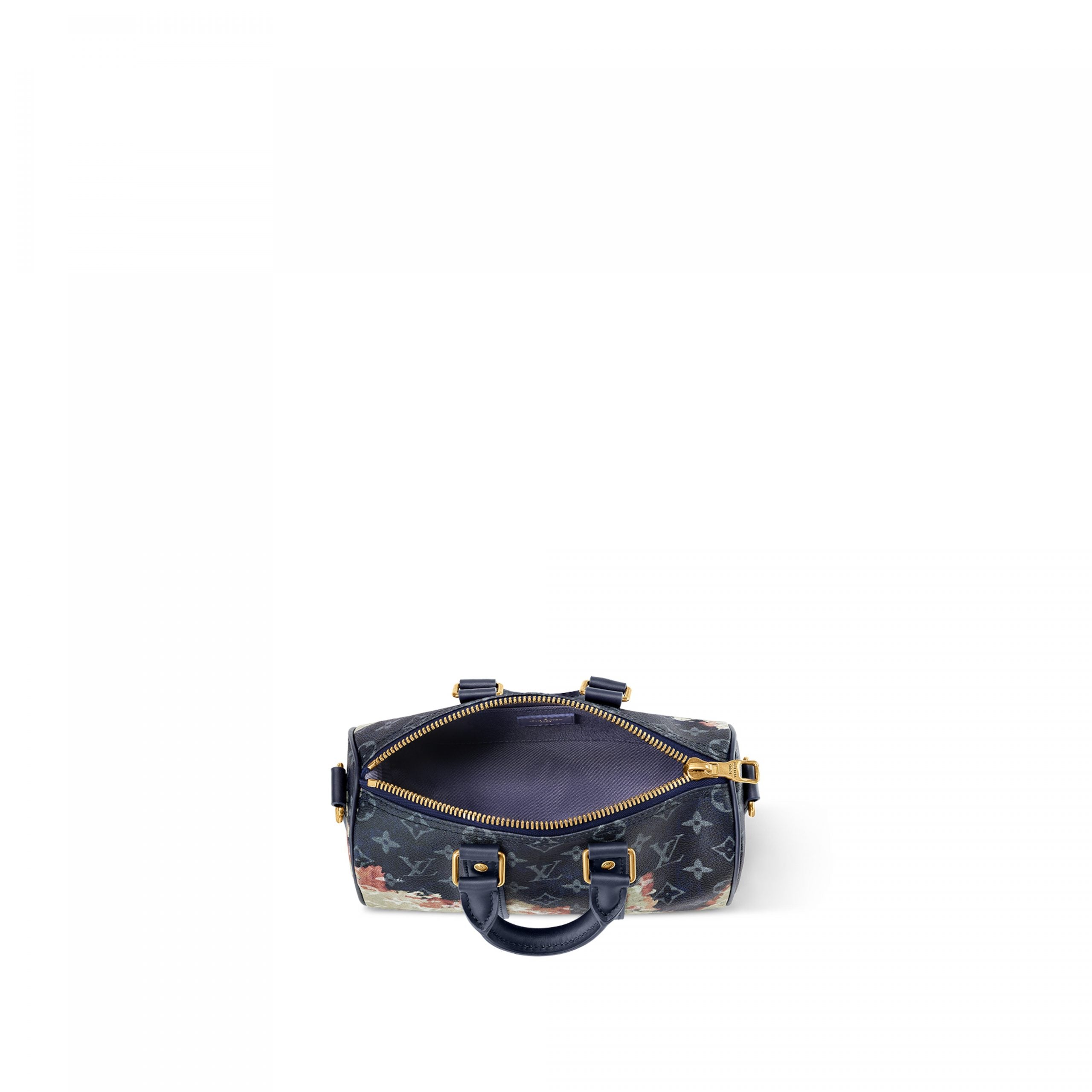 Louis Vuitton Monogram Ink Blue M46804 Keepall Bandoulière 25