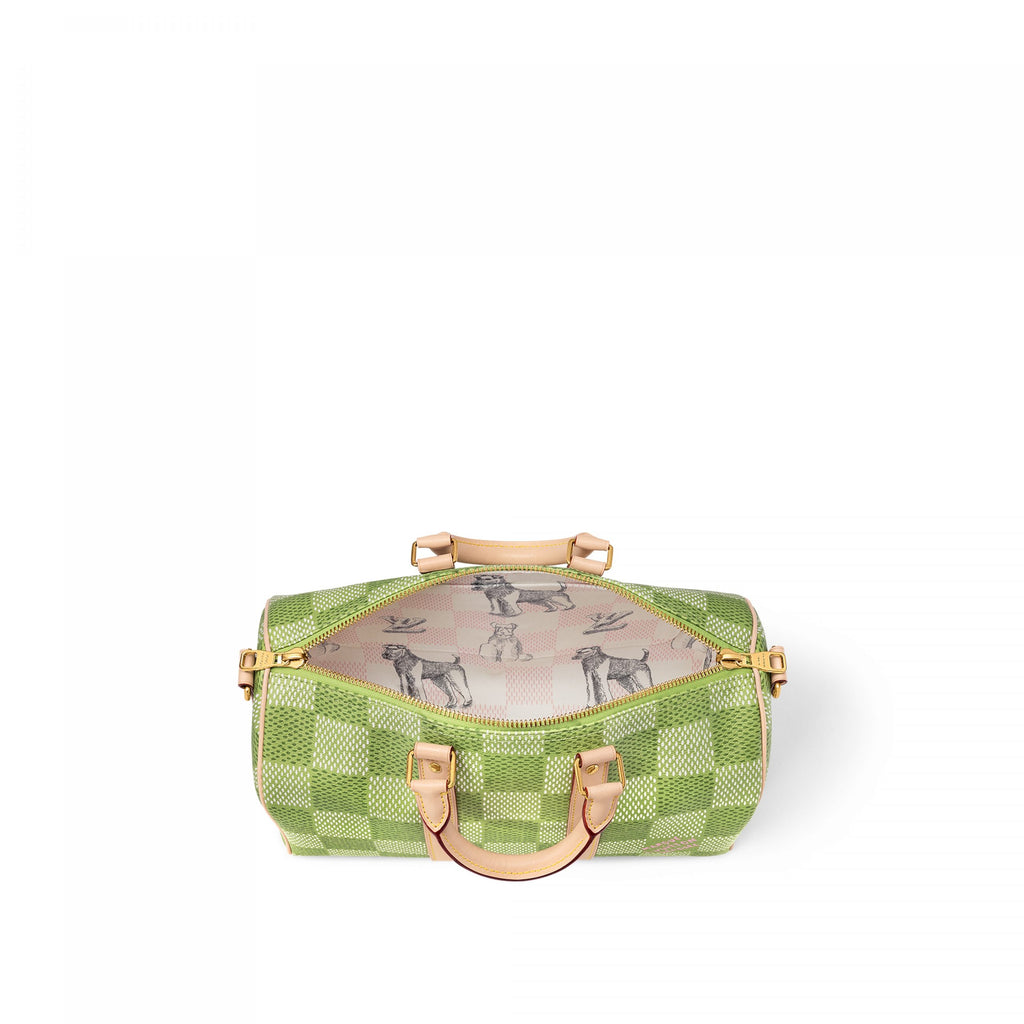 Louis Vuitton N40671  Keepall Bandoulière 35 Green