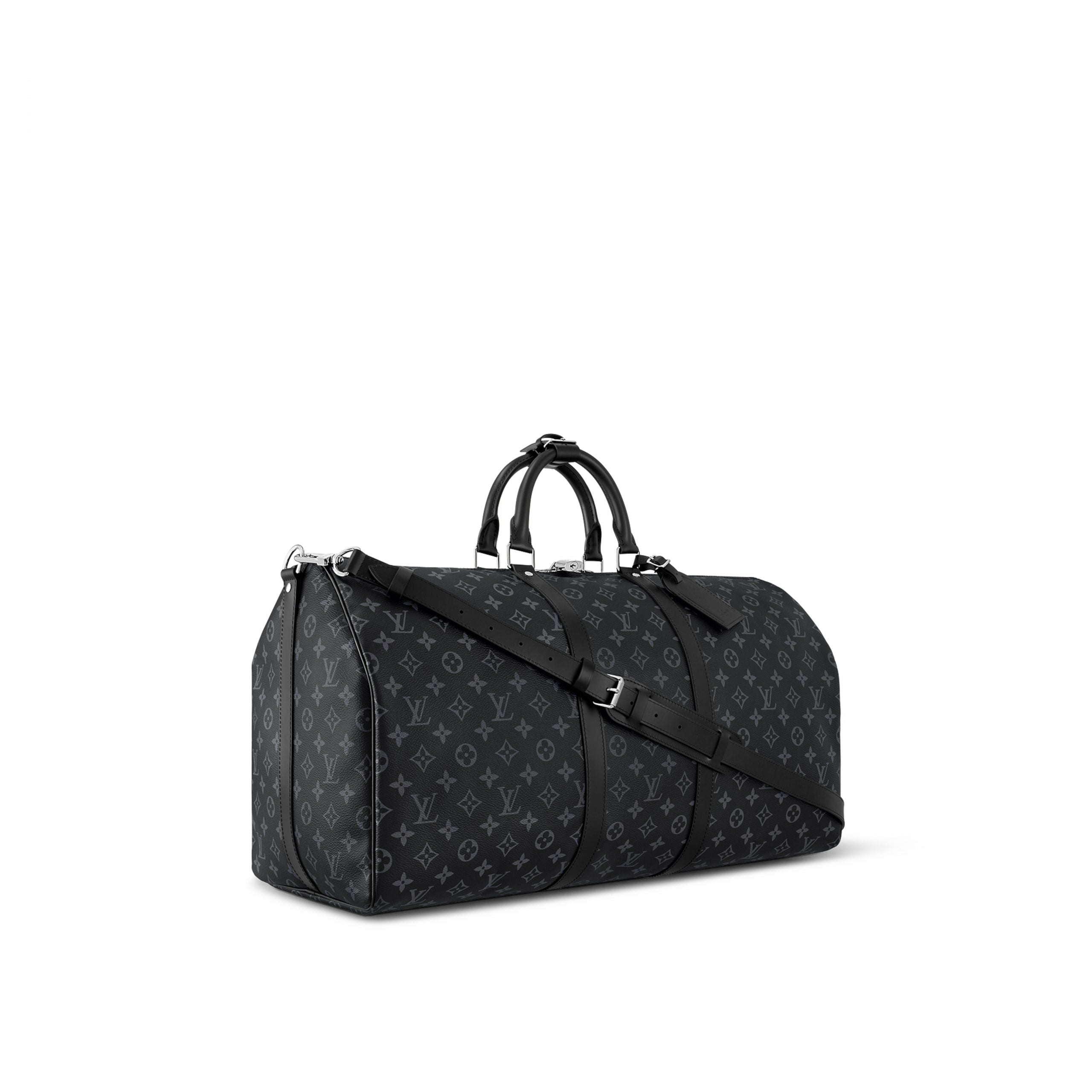 Louis Vuitton M40605 Keepall Bandoulière 55 Black