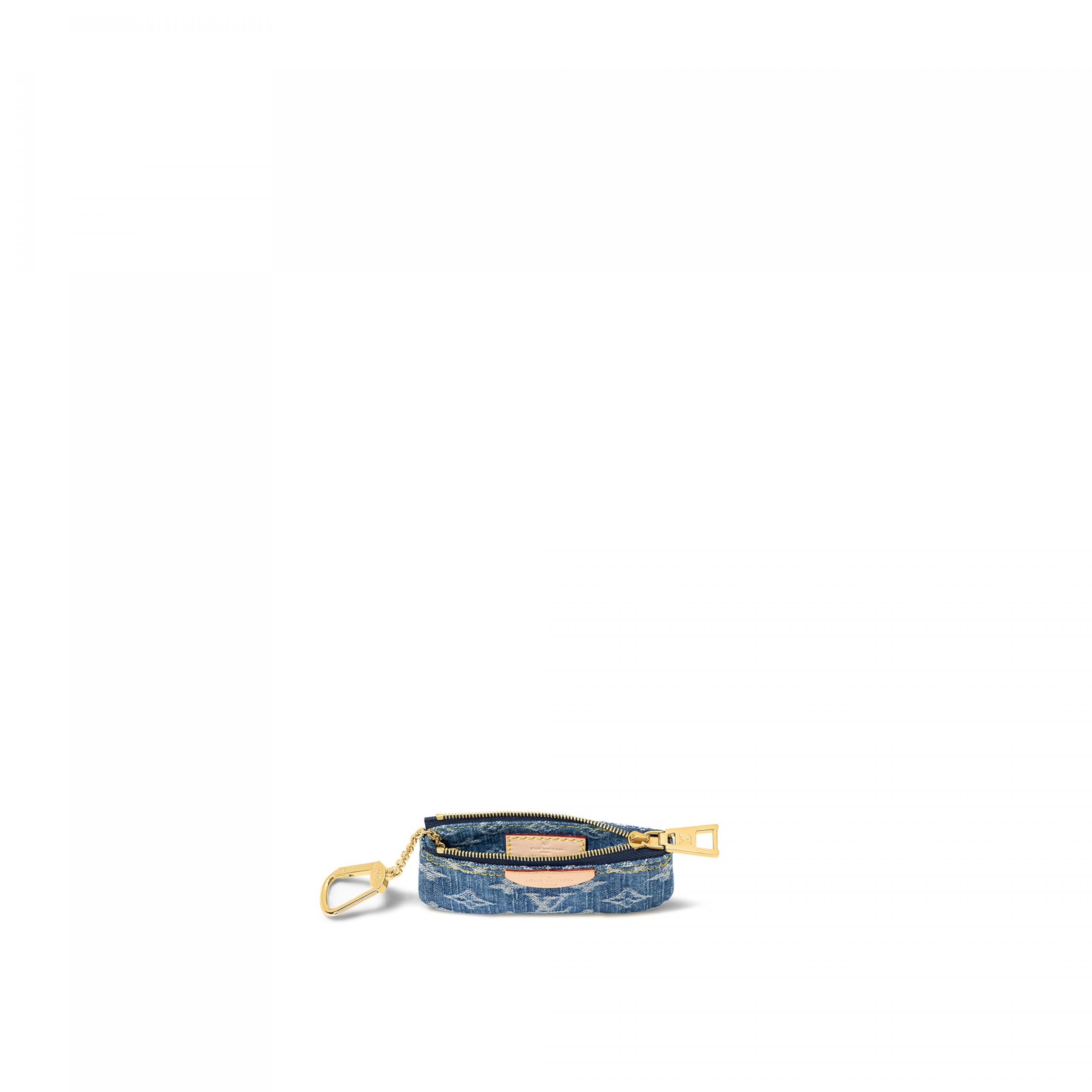 Louis Vuitton M82961 Key Pouch Denim Blue