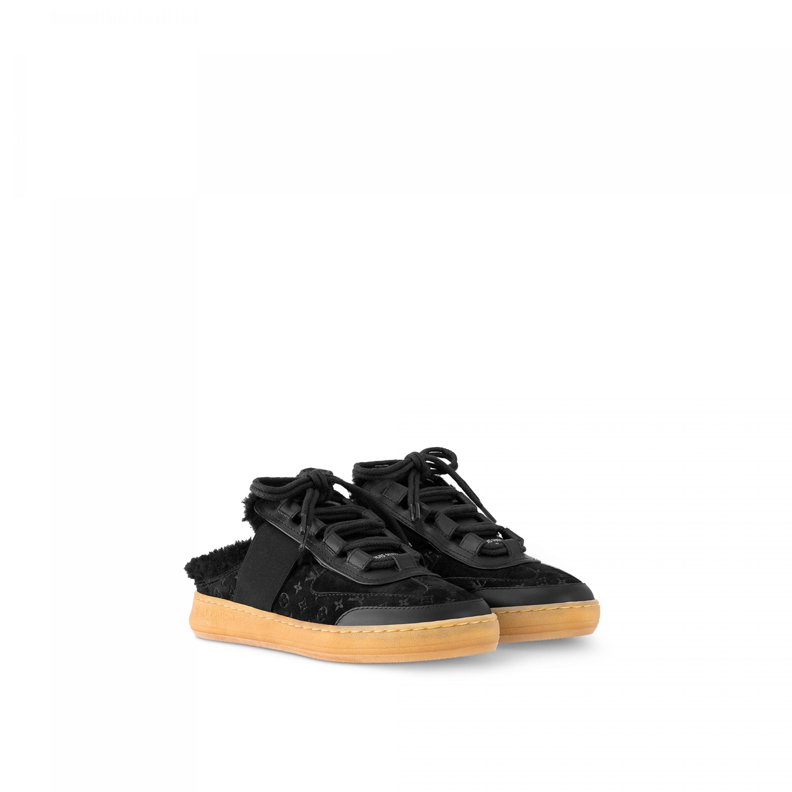 Louis Vuitton Lous Open Back Sneaker Black 1ACAE7
