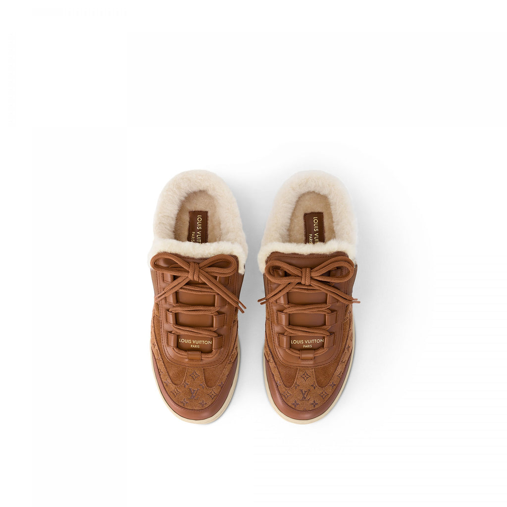 Louis Vuitton Lous Open Back Sneaker Cognac Brown 1ACADB