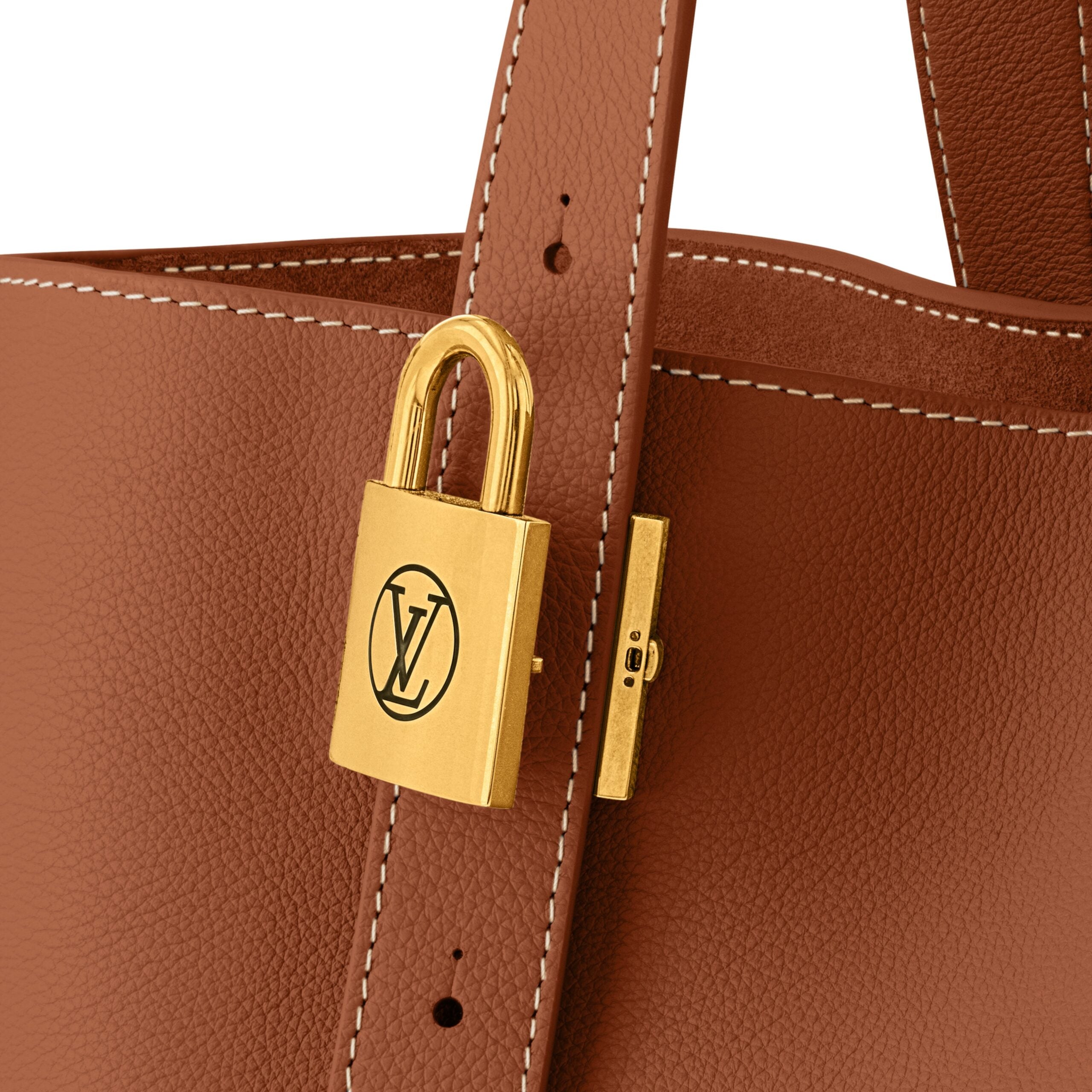 Louis Vuitton M25342 Low Key Cabas MM Cognac Brown