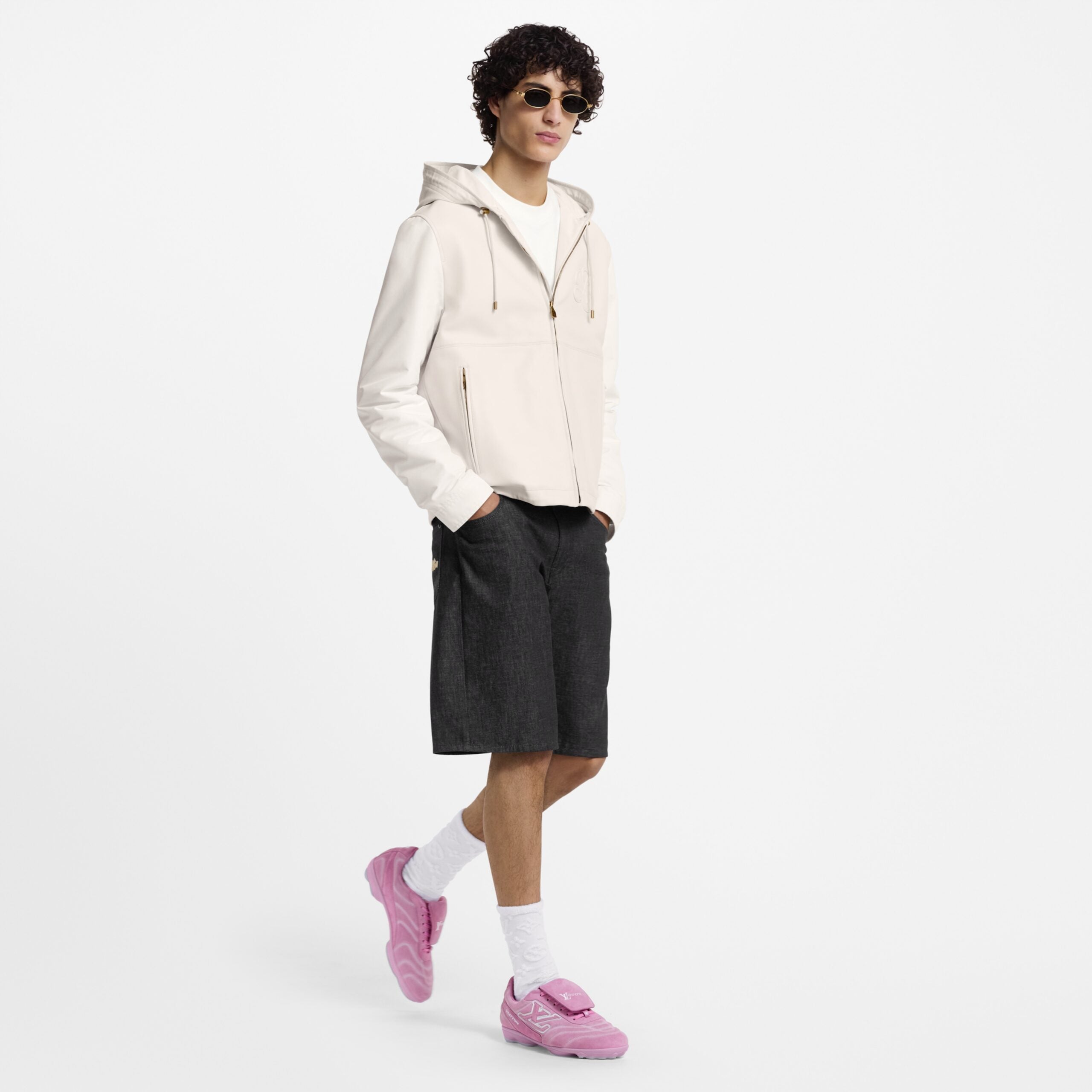 Louis Vuitton 1AHTYE LV Footprint Soccer Pink
