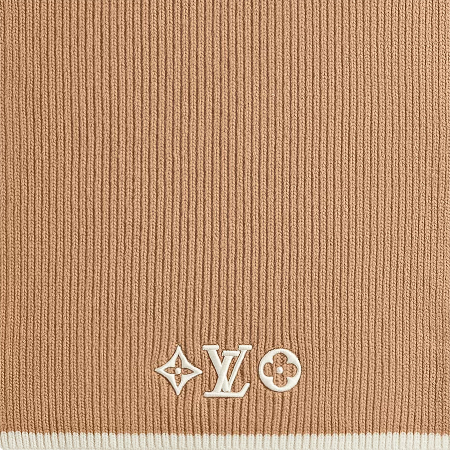 Louis Vuitton Camel M77927 LV Headline Scarf