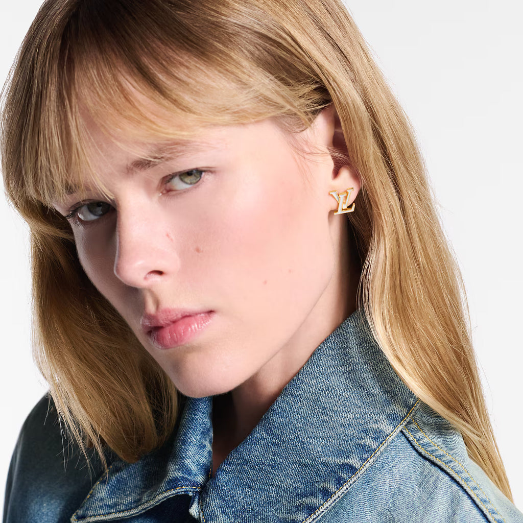 Louis Vuitton M01090 LV Iconic Enamel Earrings