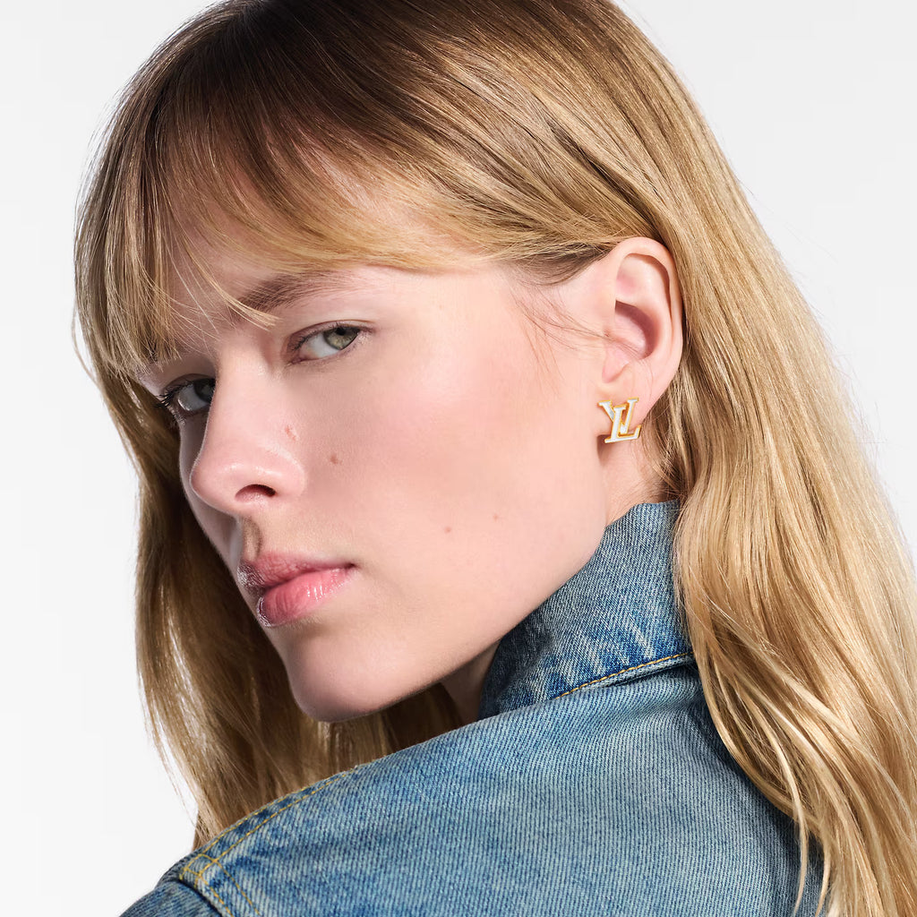 Louis Vuitton M01090 LV Iconic Enamel Earrings