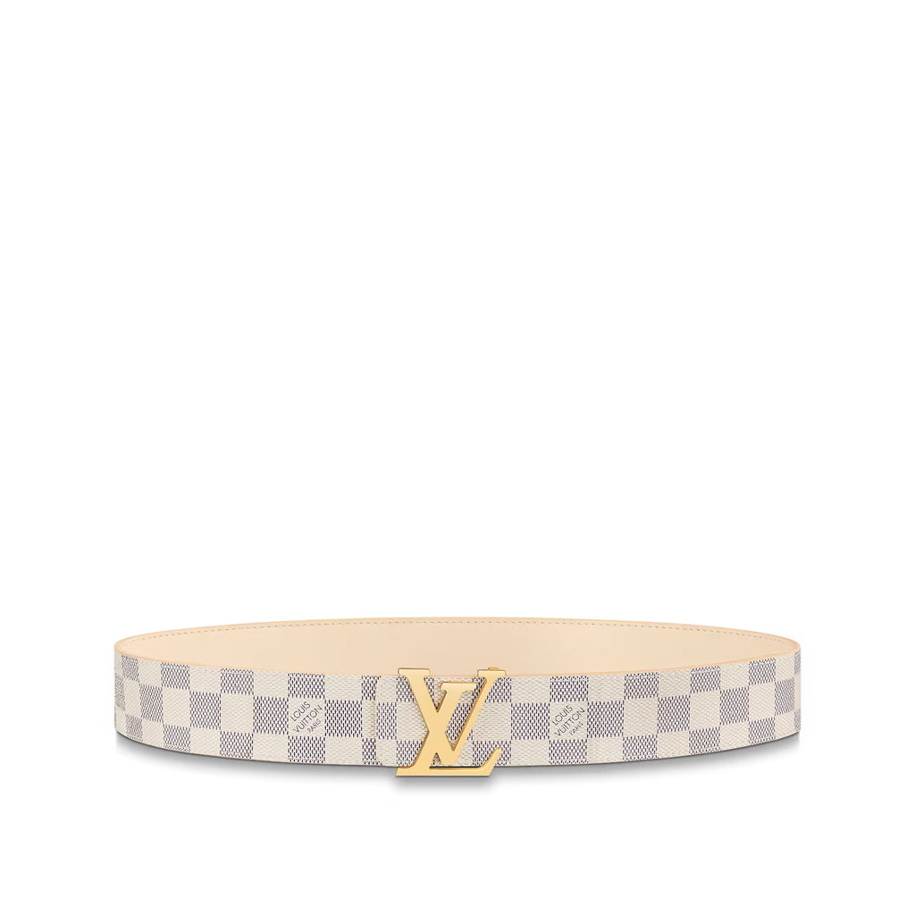 Louis Vuitton M0569S Damier azur LV Initiales 40mm Reversible Belt