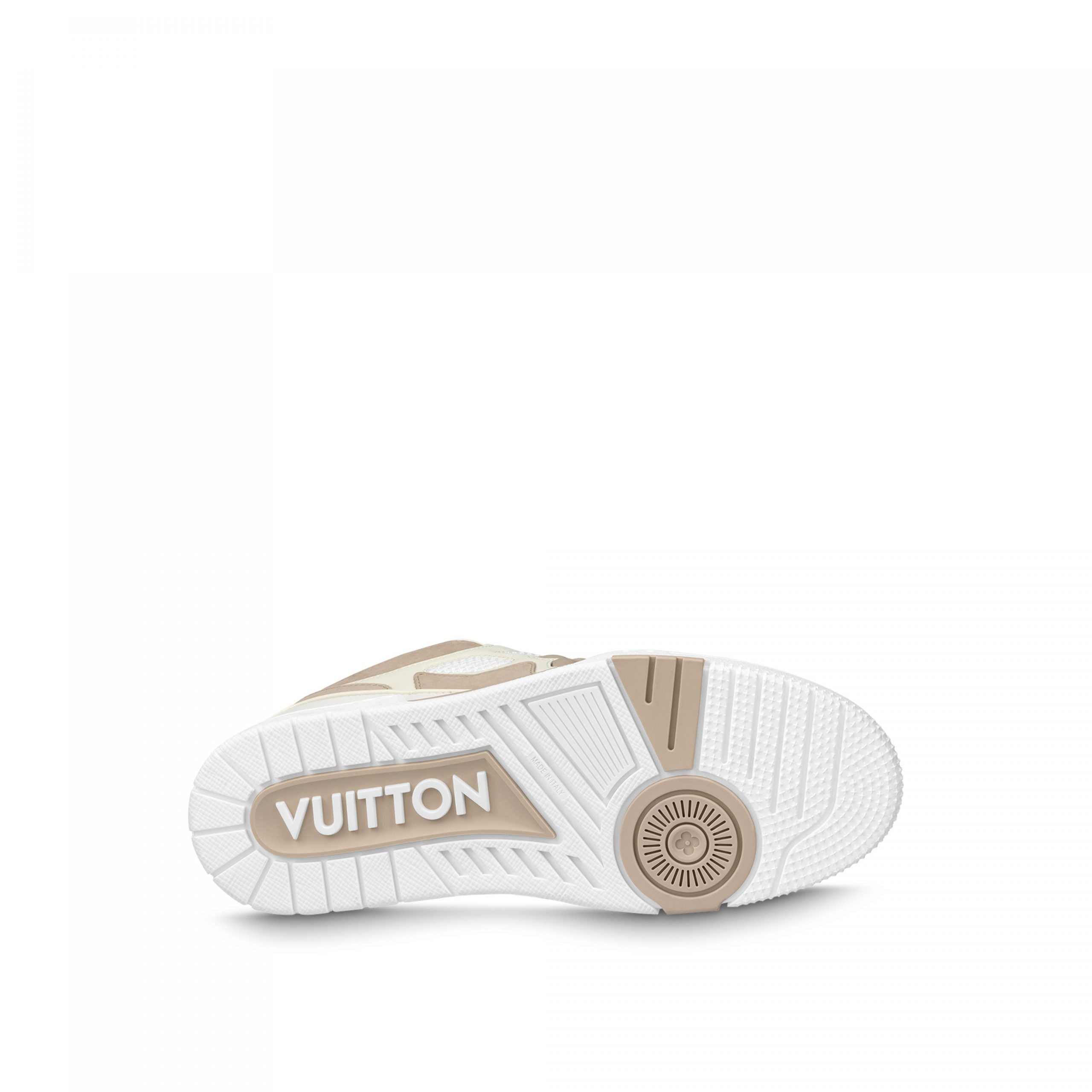 Louis Vuitton LV Skate Sneaker Since 54 Monogram Flowers Beige 1AARQG