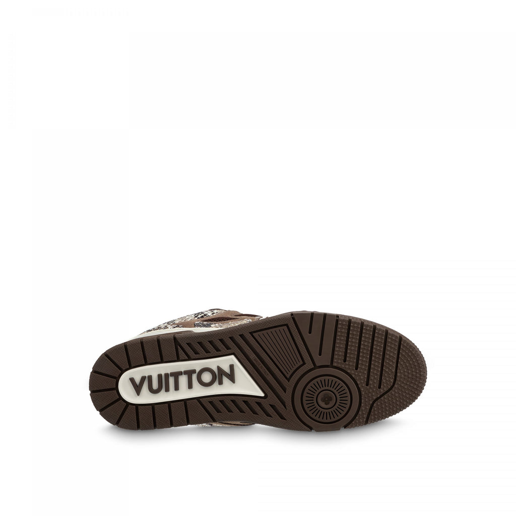 Louis Vuitton LV Skate Sneaker Since 54 Monogram Flowers Brown 1ABMG1