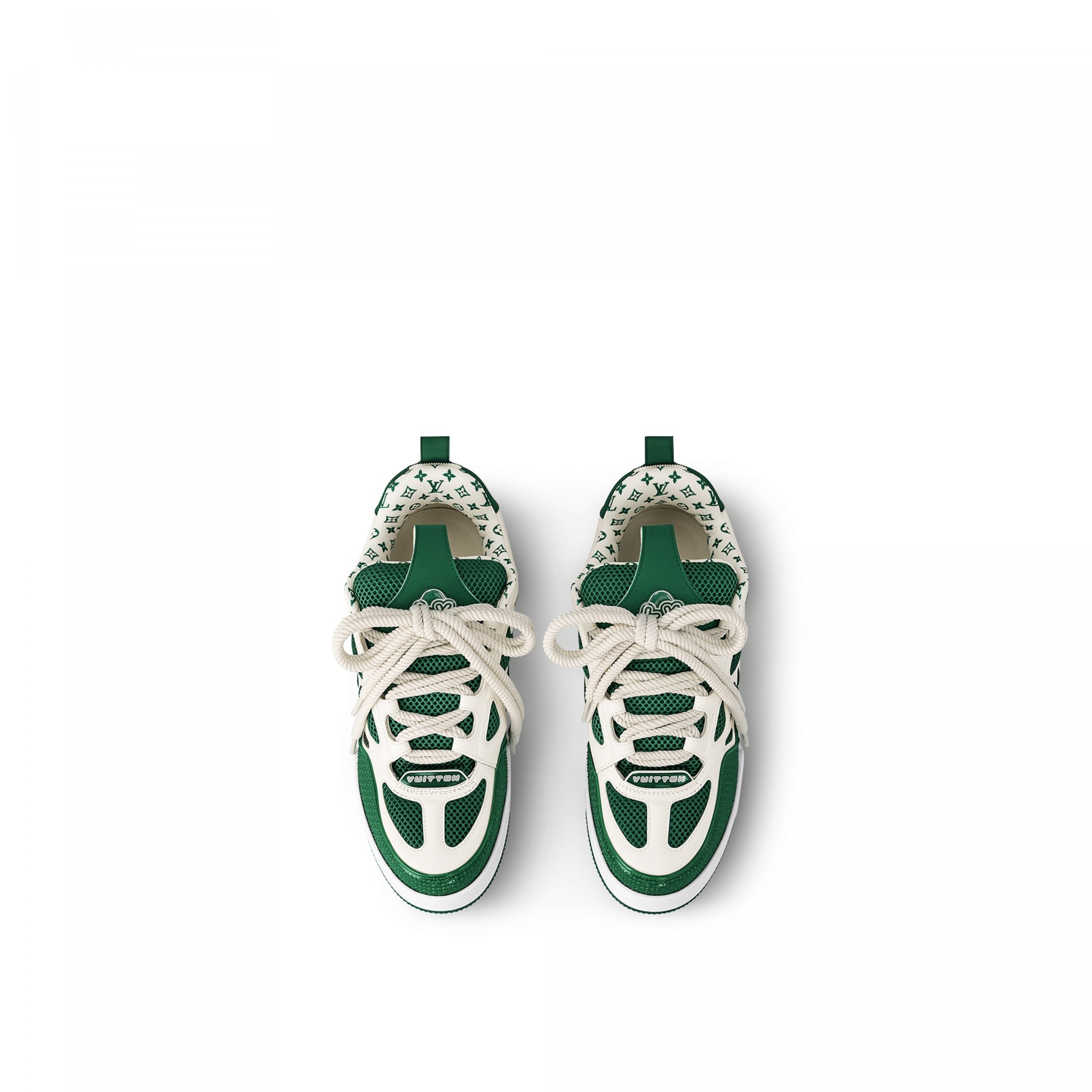 Louis Vuitton LV Skate Sneaker Since 54 Monogram Flowers Green 1AC51X