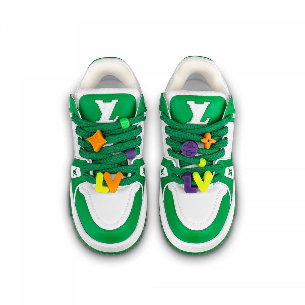 Louis Vuitton LV Trainer Maxi Sneaker Green 1AB8SC