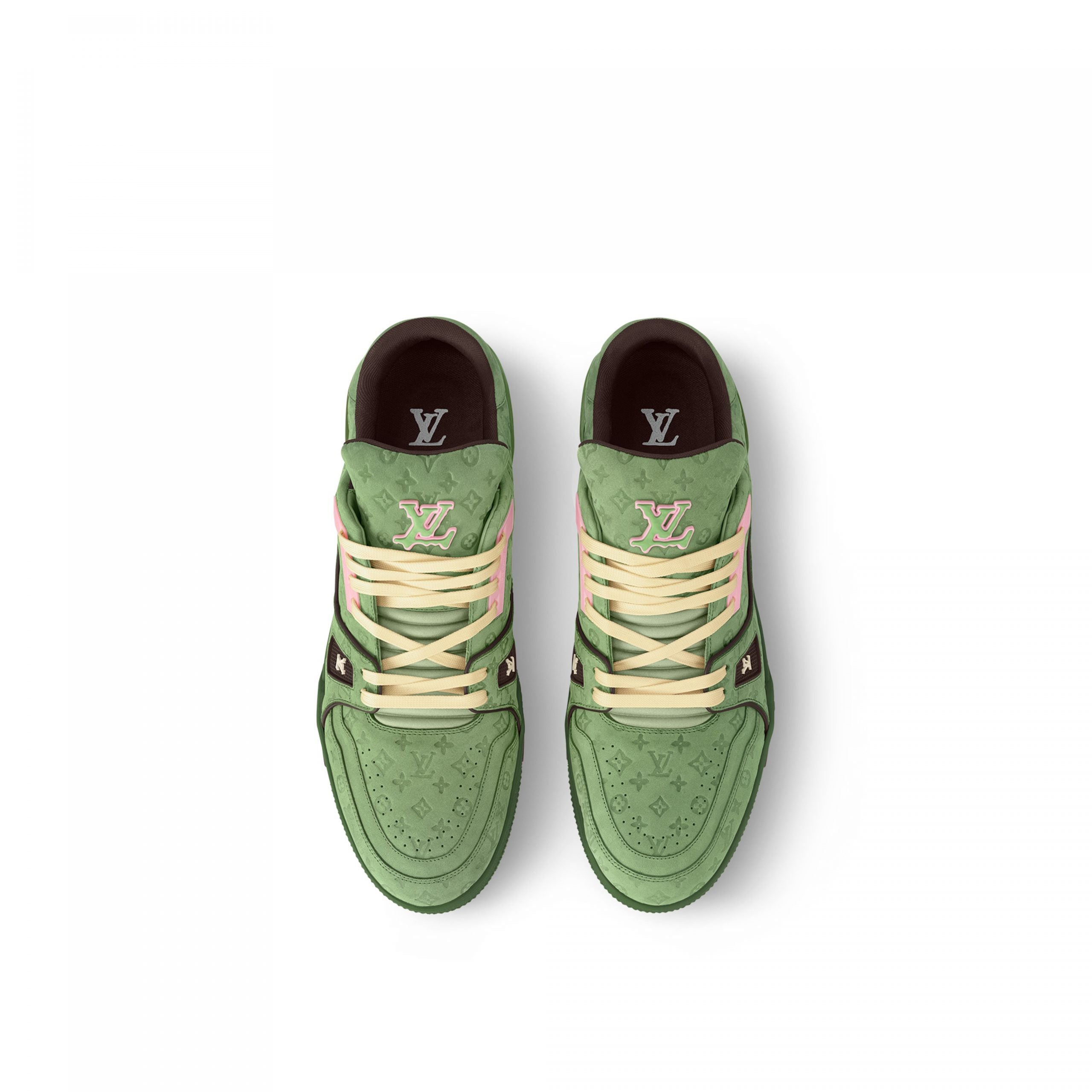 Louis Vuitton X Tyler 1ACR6H LV Trainer Sneaker Green