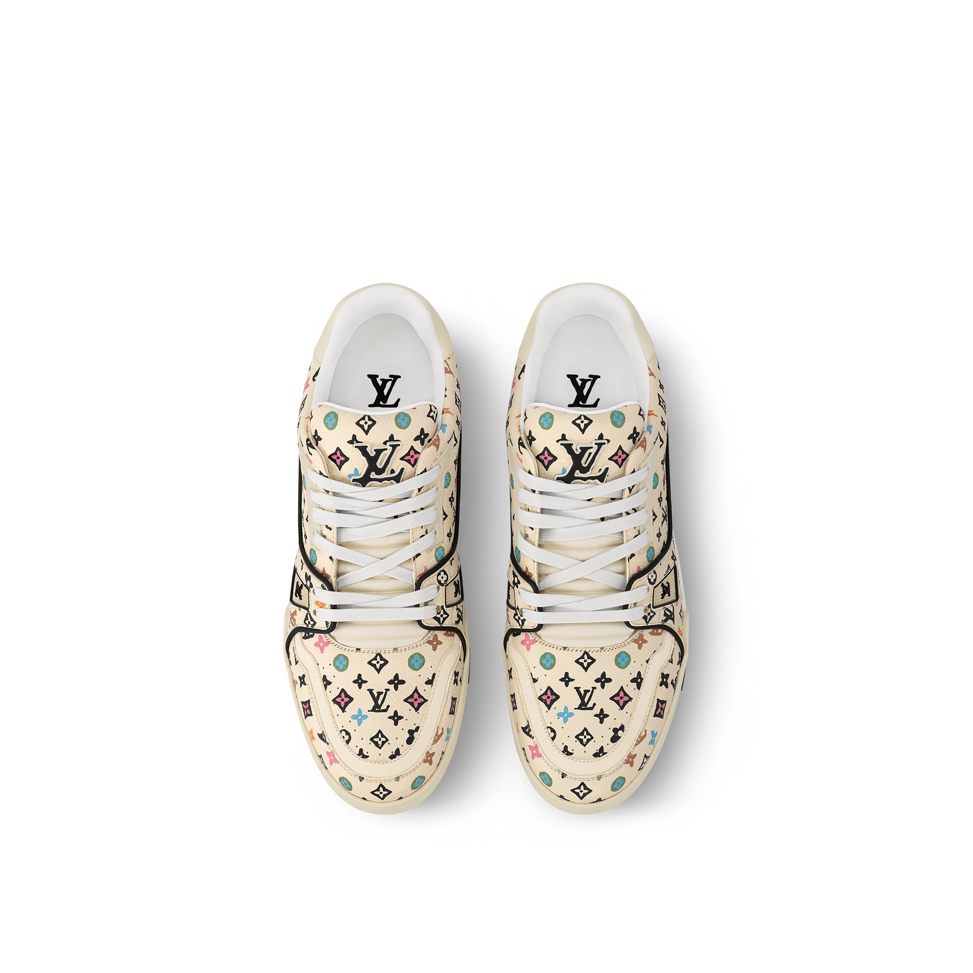 Louis Vuitton X Tyler 1ACXBX LV Trainer Sneaker Beige