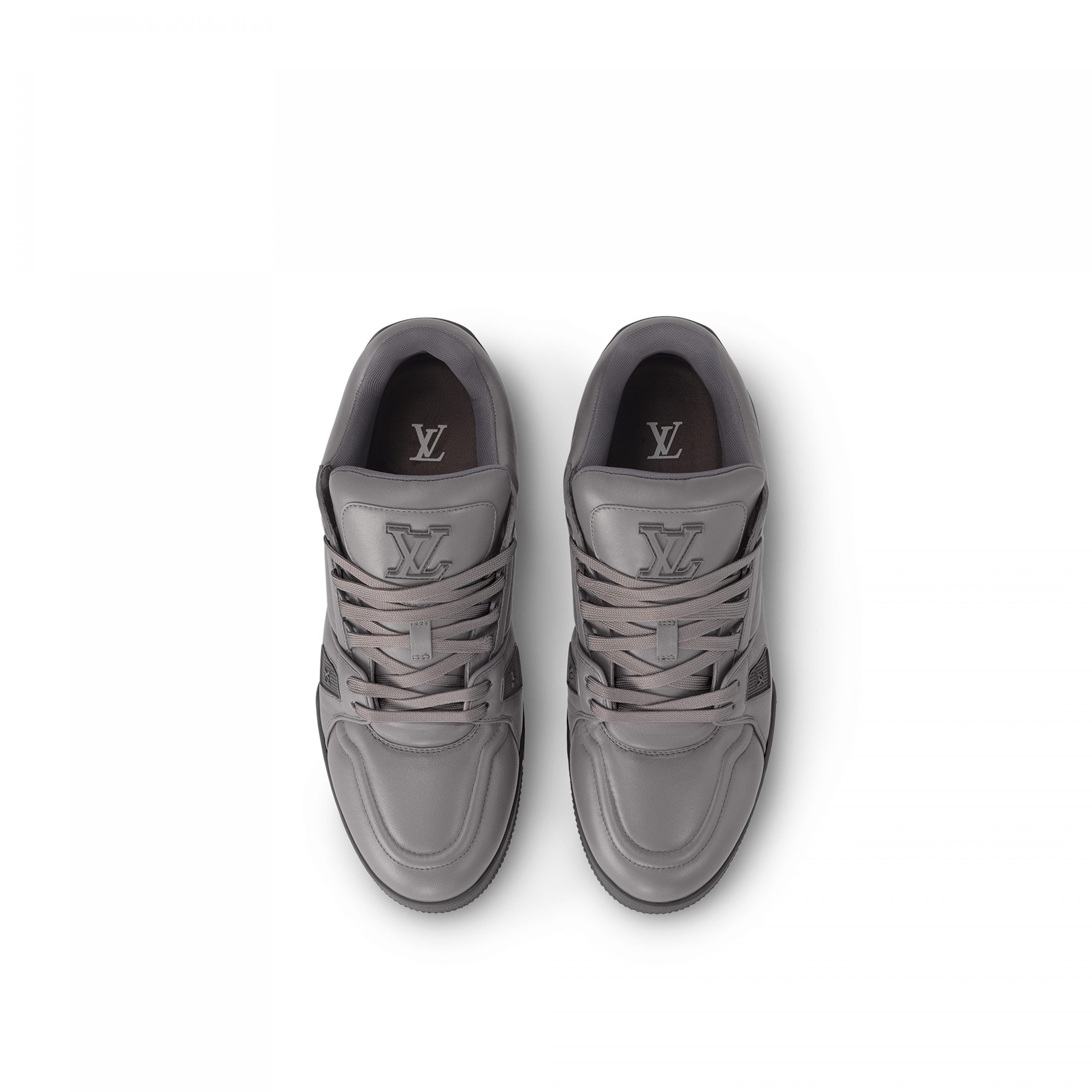 Louis Vuitton LV Trainer Sneaker Calf leather Grey 1AC5CV