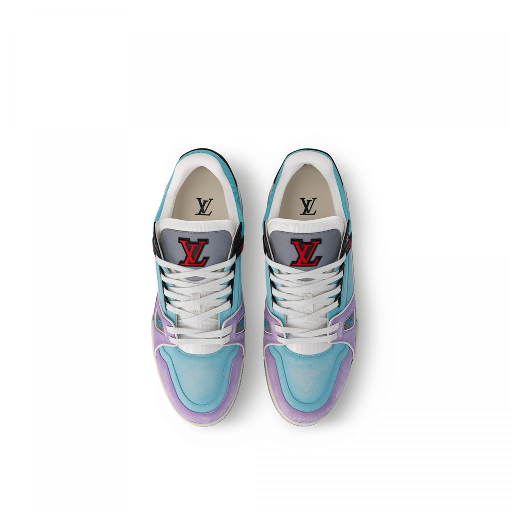 Louis Vuitton Cult LV Trainer Sneaker Blue 1ACEGH