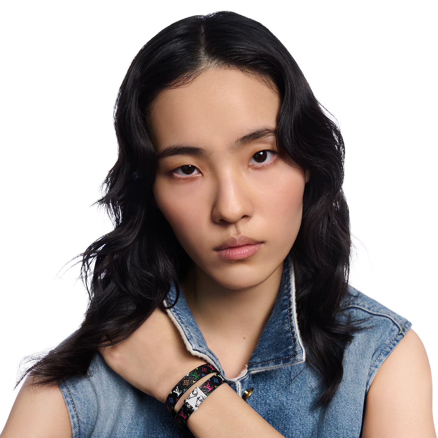 Louis Vuitton M8967F LV x TM LV Signature Bracelet