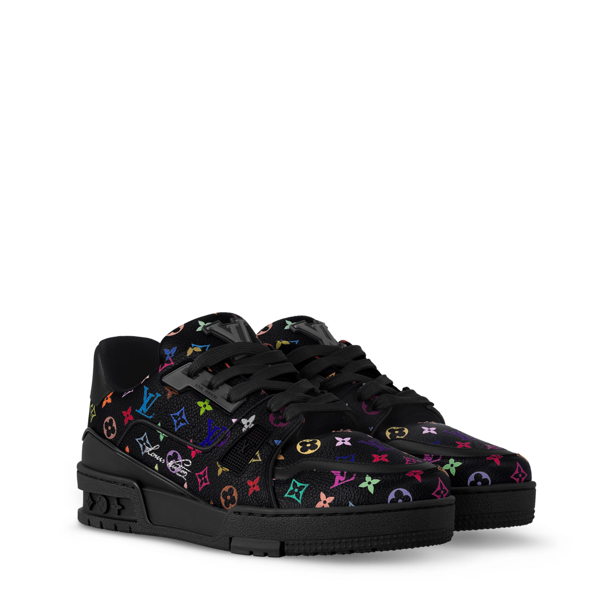Louis Vuitton 1AJQCS LV x TM - LV Trainer Sneaker Black