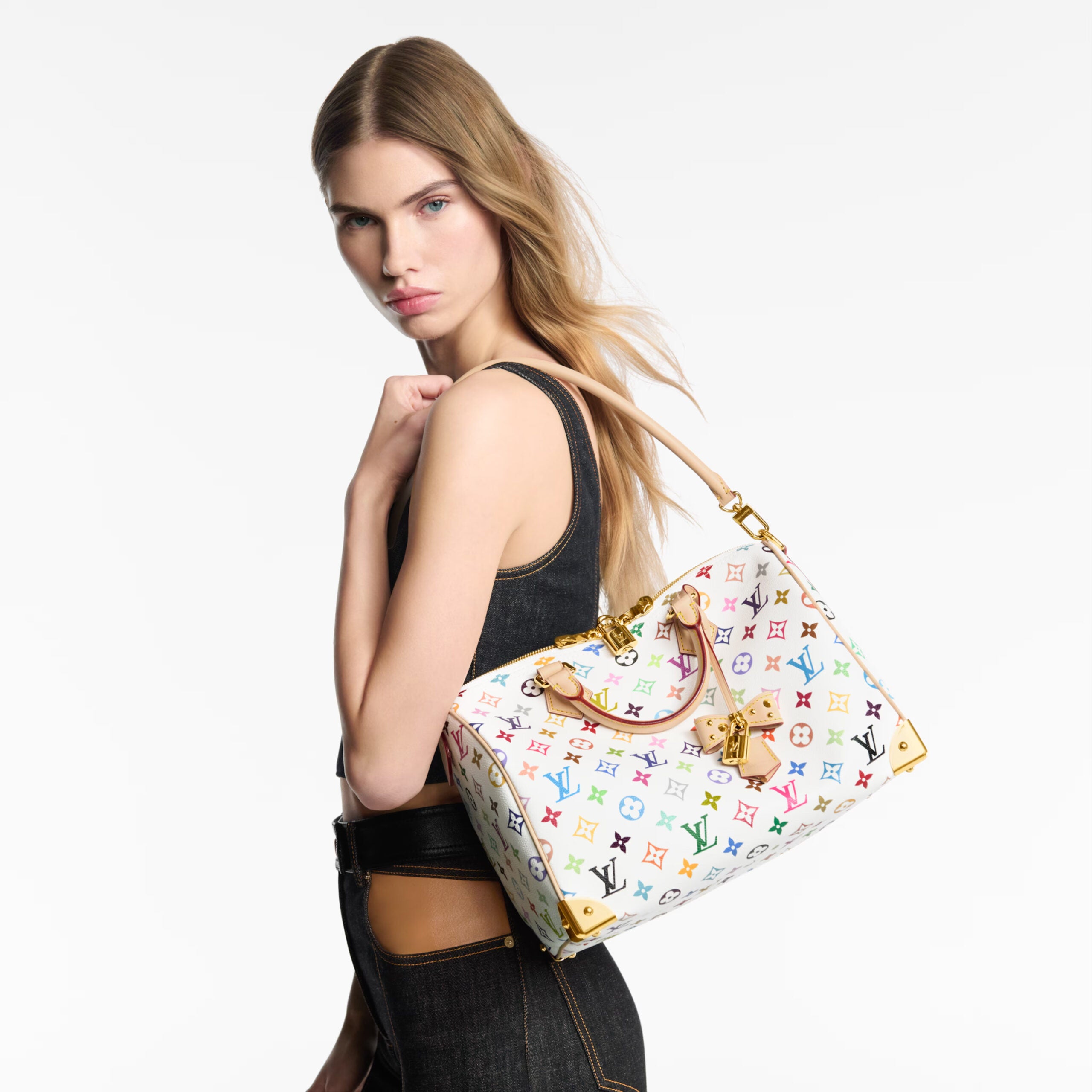 Louis Vuitton M27789 LV x TM Speedy Soft 30