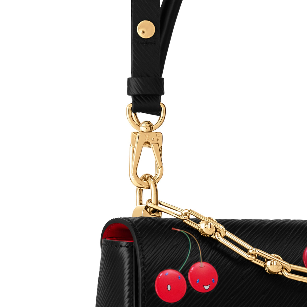 Louis Vuitton M14094 LV x TM Twist MM Black